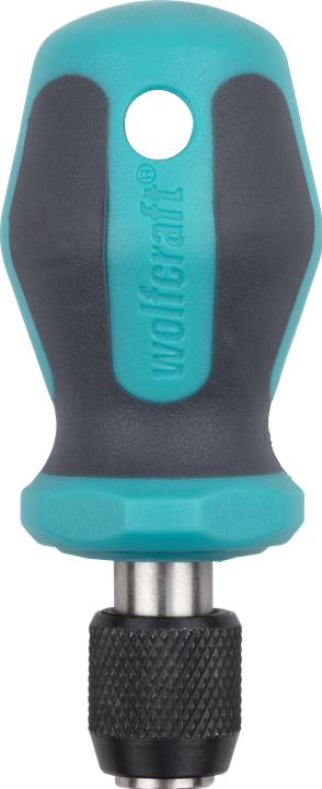 Actual product image wolfcraft 1 Hand-held screwdriver with bit attachment 76mm