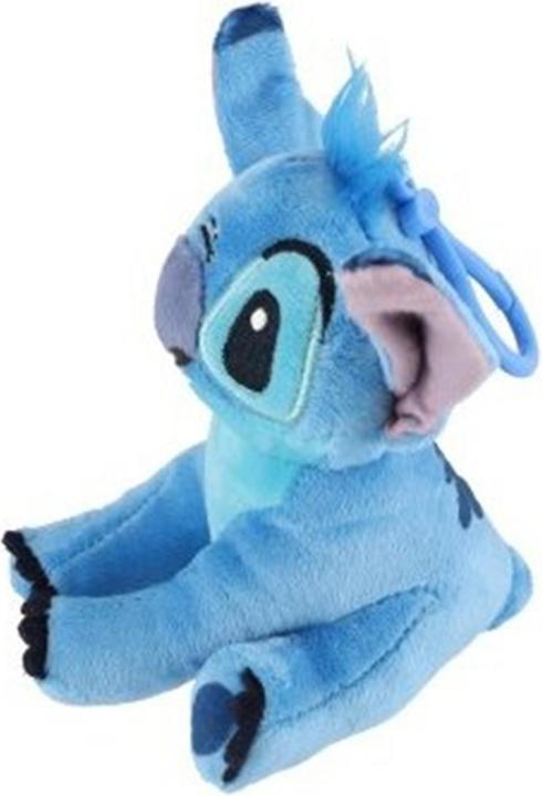 Disney Stitch Plüsch-Schlüsselanhänger – Adorables Mini-Plüsch mit Taschenclip (12.5cm)