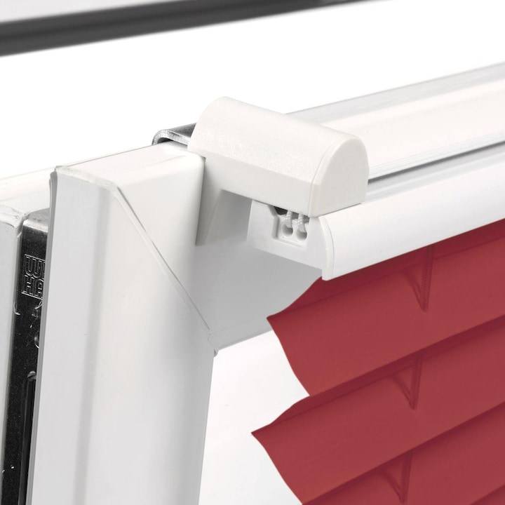 Actual product image Gardinia Easyfix pleated blind with 2 operating rails (60 x 130 cm)