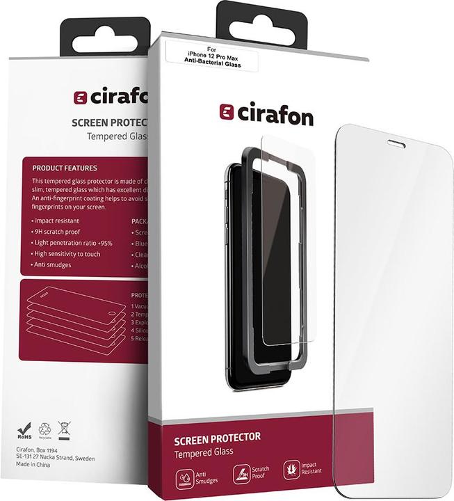 Cirafon CG-ASID-APH12PM (1 Stück, Apple iPhone 12 Pro Max)