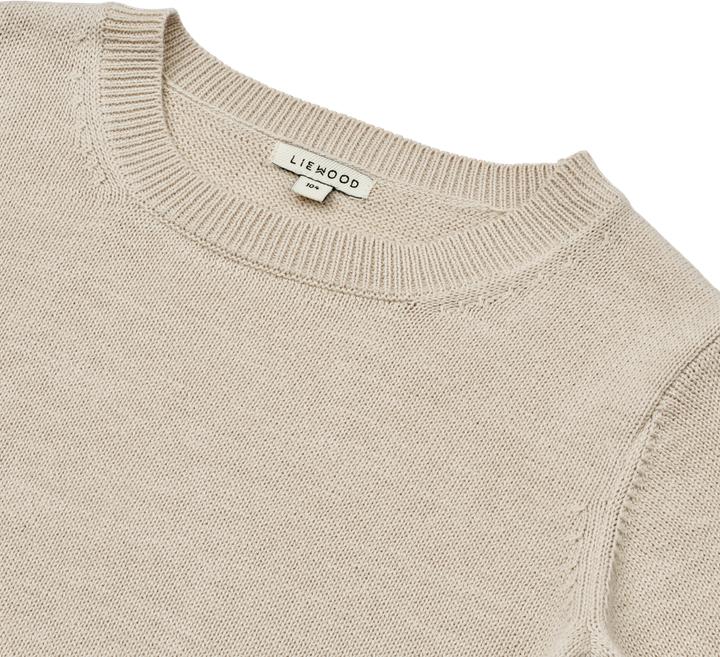 Actual product image Liewood Esme knitted jumper Sandy (116)