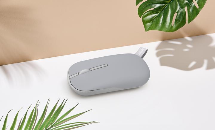 Produktbild ASUS MD100 MOUSE, BT+2.4GHZ, gy (Kabellos)