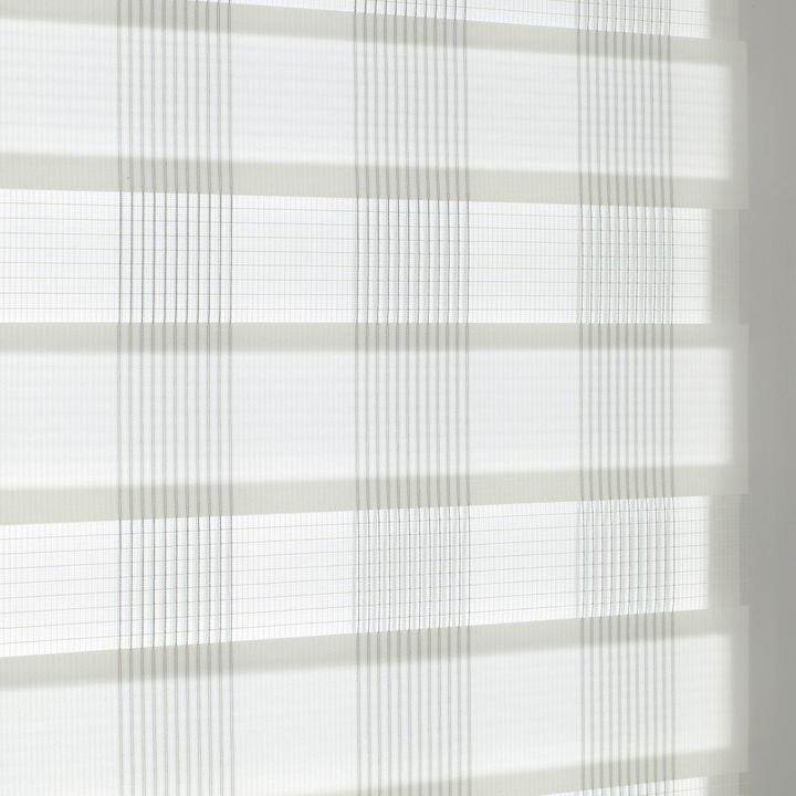 Actual product image Gardinia Easyfix double roller blind check (75 x 150 cm)