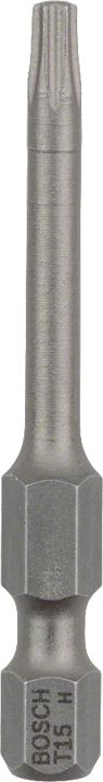 Actual product image Bosch Professional Zubehör Screwdriver bit extra-hard T15, 49 mm, pack of 1