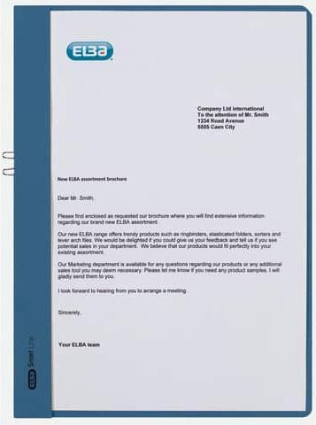 Actual product image Elba Quick file without cover (A4, 1 x)