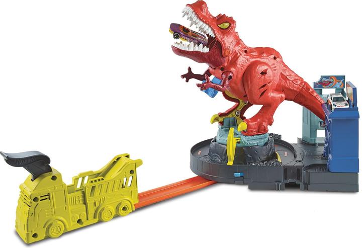 Actual product image Hot Wheels T-Rex Rampage Play Set