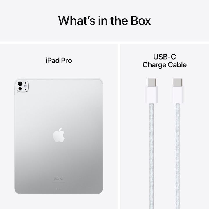 Produktbild Apple iPad Pro 13 2024 (M4) (nur WLAN, 13", 256 GB, Silver)