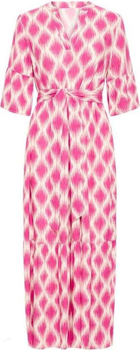 Ikat Raspberry Rose