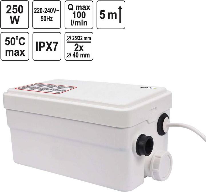 Productafbeelding Toya Afvalwaterpomp Van Douche En Lader (Rioolpomp)