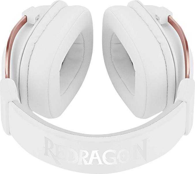 Produktbild Redragon headphones/headset Wired Head-band Gaming USB Type-A White (Kabelgebunden)