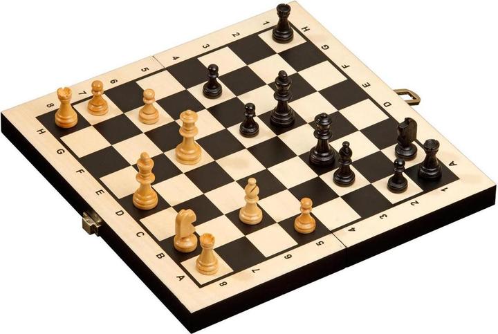 Actual product image Philos Chess Backgammon Checkers Set