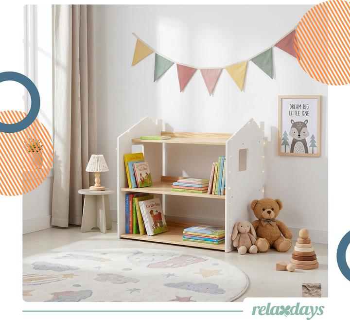 Produktbild Relaxdays Kinderregal (61 x 39 x 59 cm)