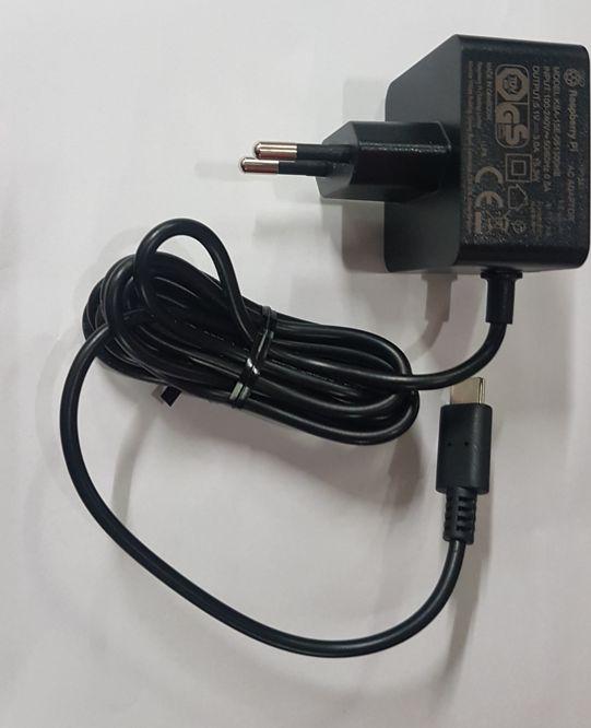 Produktbild Raspberry Pi Official 4 Power Adapter USB-C Schwarz