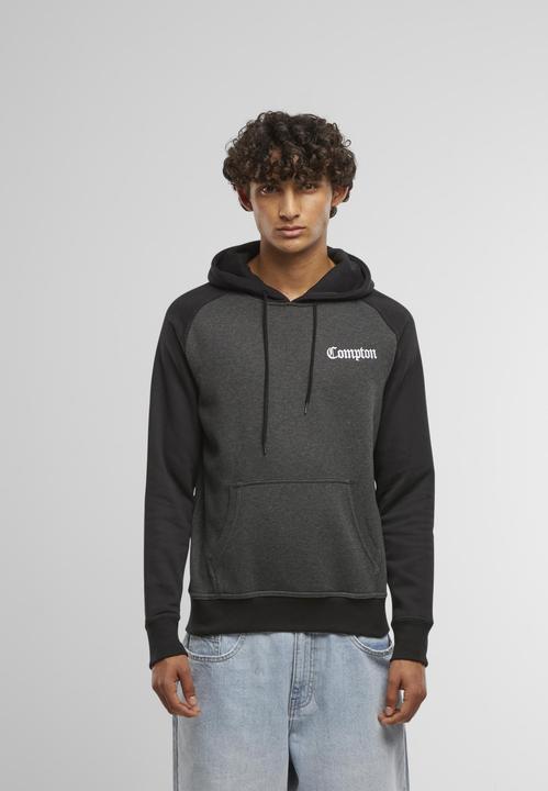 Actual product image Mister Tee MisterTee Compton Wording EMB Raglan Hoody - 201425 (XL)
