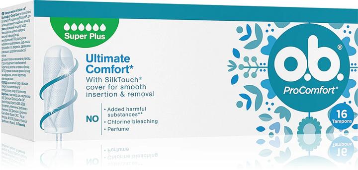 Actual product image Johnson & Johnson ProComfort Super Plus (16x, Regular)