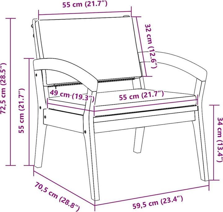 Produktbild vidaXL Viviana