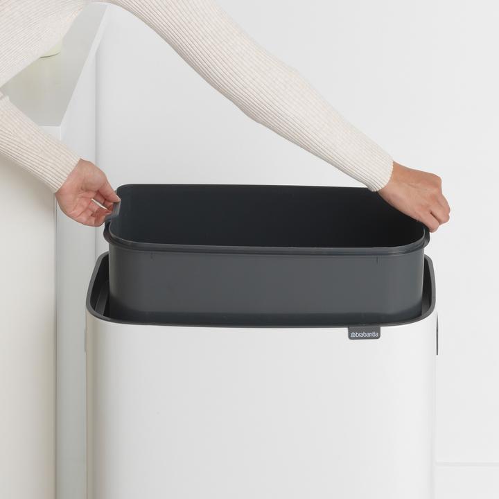 Productafbeelding Brabantia Kringloopbak Bo Touch Bin 60 liter, wit (60 l)