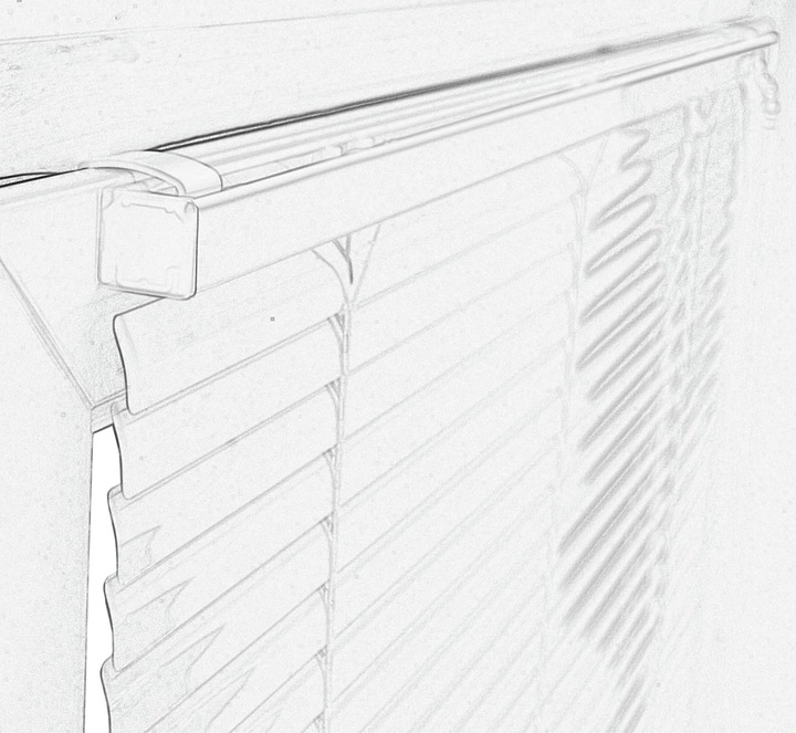 Actual product image Deco Company Aluminium blind (95 x 175 cm)