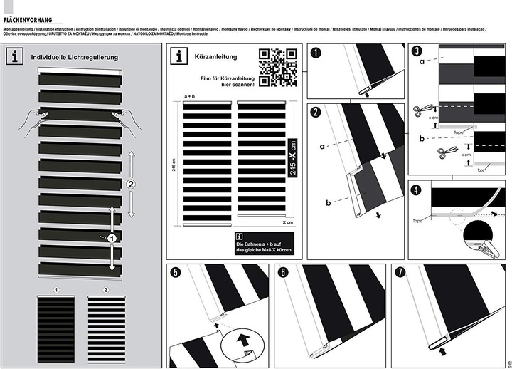Actual product image Deco Company Aluminium blind (95 x 175 cm)