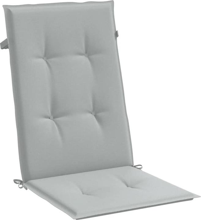 Image du produit VidaXL Coussins de sièges à haut dossier 6 pcs. tissu (120 x 50 x 4 cm)