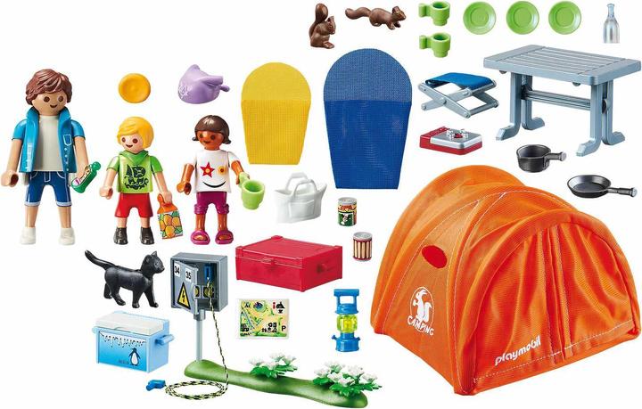 Produktbild Playmobil Familien-Camping (70089, Playmobil Family Fun)