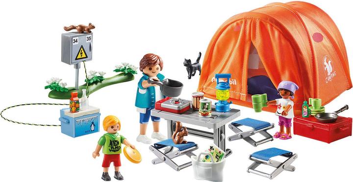 Produktbild Playmobil Familien-Camping (70089, Playmobil Family Fun)