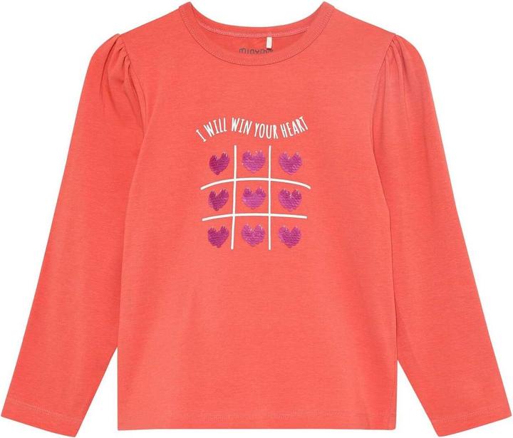 Produktbild Minymo Langarmshirt Spiced Coral (140)