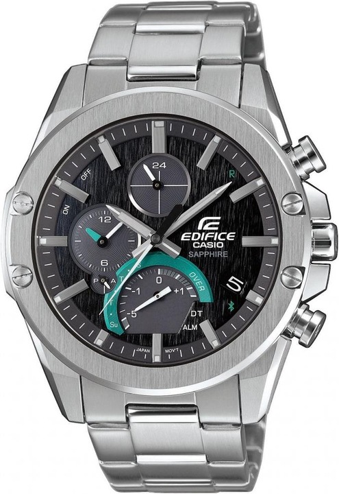 Actual product image Edifice EQB-1000D-1AER (Chronograph, Hybrid watch, Analogue wristwatch, 49.90 mm)