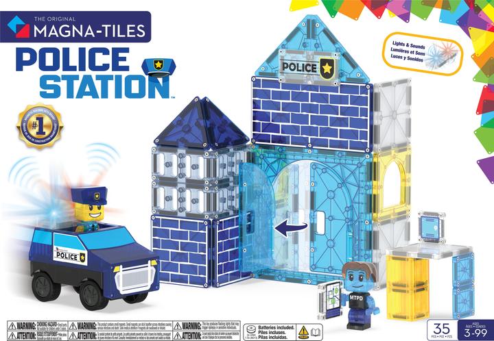 Image du produit Magna-Tiles Station de police