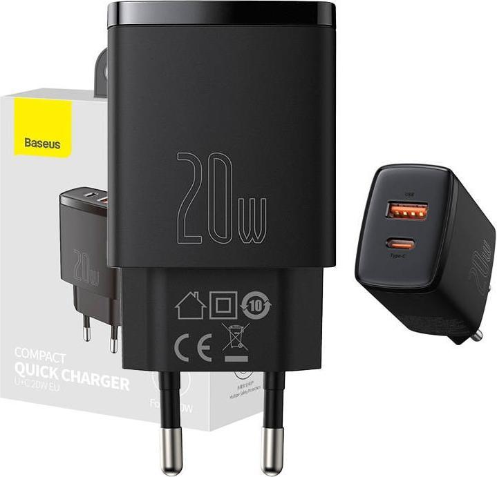 Actual product image Baseus Compact Charger (20 W)