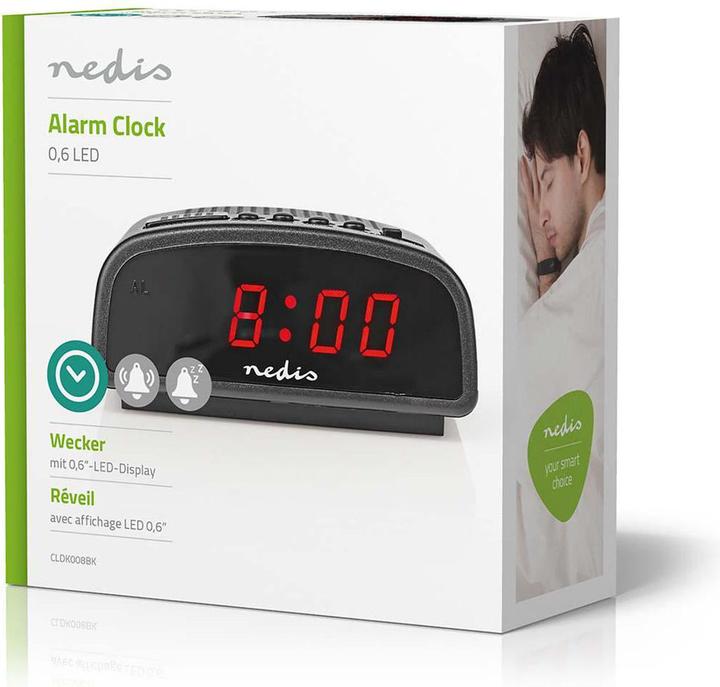 Produktbild Nedis Digital-Schreibtisch-Wecker