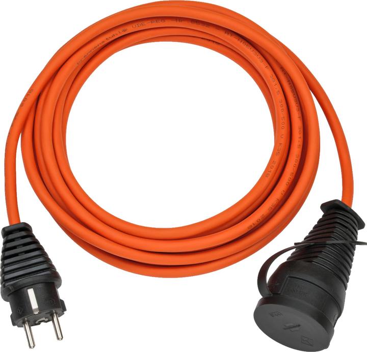Brennenstuhl BREMAXX Verlängerungskabel IP44 5m AT-N05V3V3-F 3G1,5 orange (5 m, CEE 7/3, CEE 7/4)