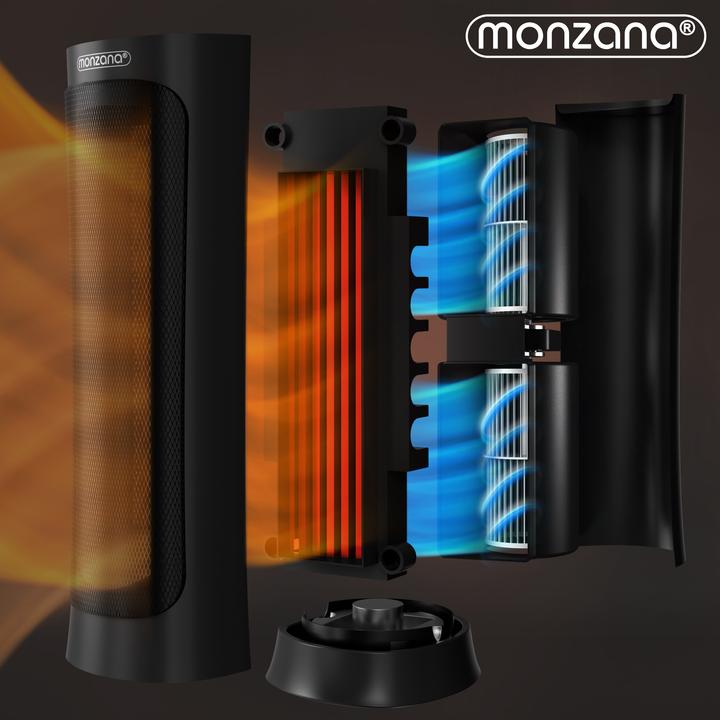 Immagine prodotto Monzana Termoventilatore ceramico (2000 W)