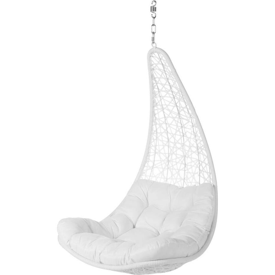 Thumbnail - BigBuy, Hängematte, Hängender Gartenstuhl Dido Weiss Rattan 82 x 84 x 132 cm