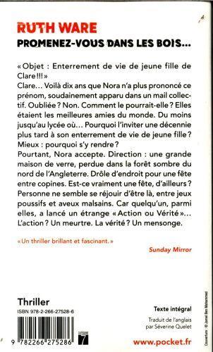 Image du produit Promenez-vous dans les bois... pendant que vous êtes encore en vie (Français, Ware Ruth, 2019)
