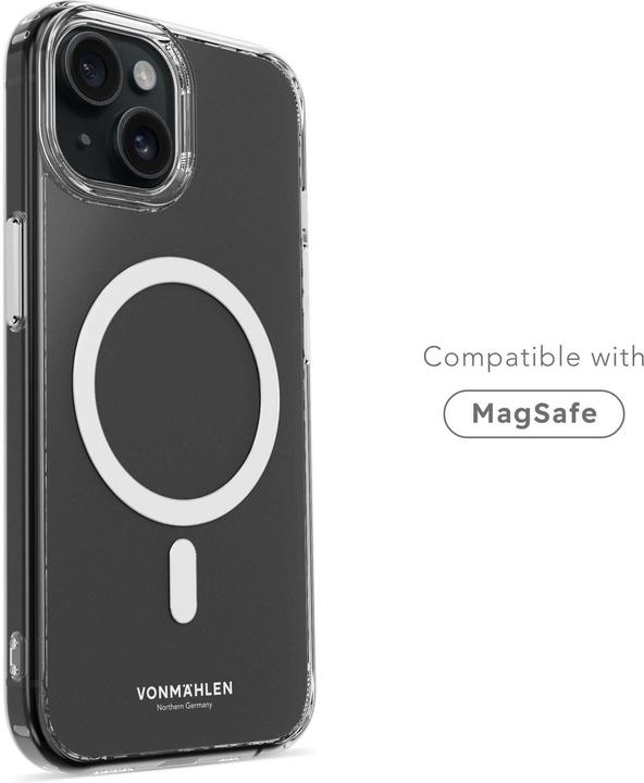 Actual product image Vonmählen Transparent Case for iPhone 15 (Apple iPhone 15)