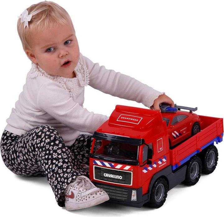Produktbild Polesie Cavallino Feuerwehrauto und Feuerwehrauto, Massstab 1:16