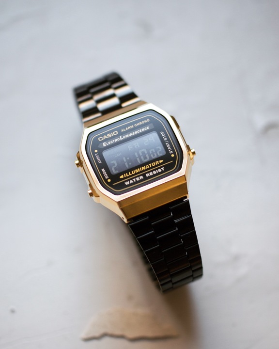 Actual product image Casio Vintage A168wegb-1bef (Digital watch, 36 mm)
