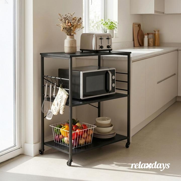Produktbild Relaxdays Küchenrollwagen