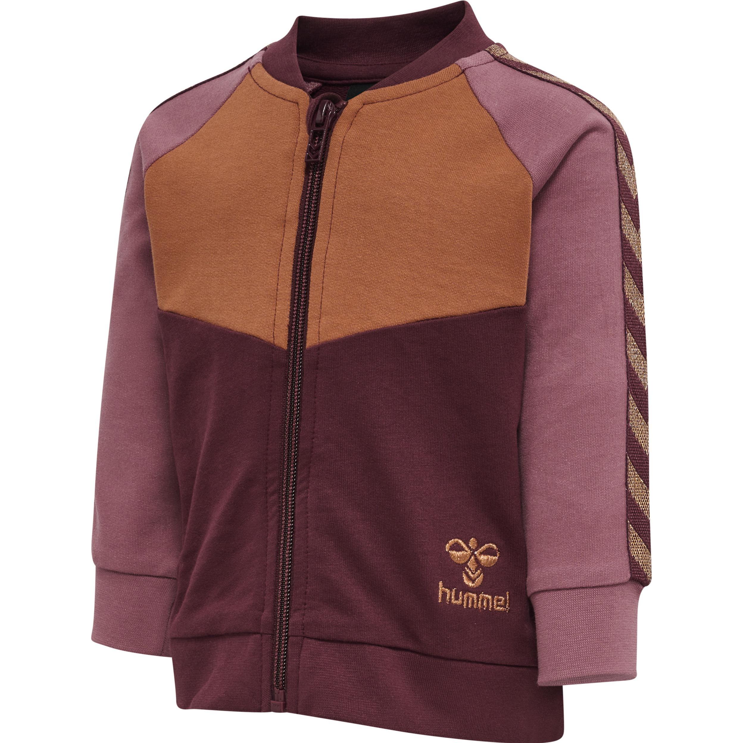 hummel, Unisex, Jacke, Hmlpuk Zip Jacket (86), Rot, 86