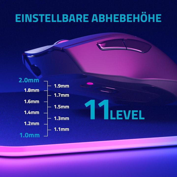 Actual product image Rapoo V20PRO 4K+8K WL GAMING MOUSE SW (Wireless)