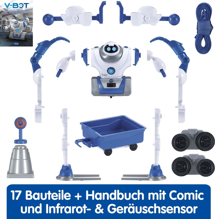 Image du produit VTech V-Bot Explorer, Mon robot 5 en 1