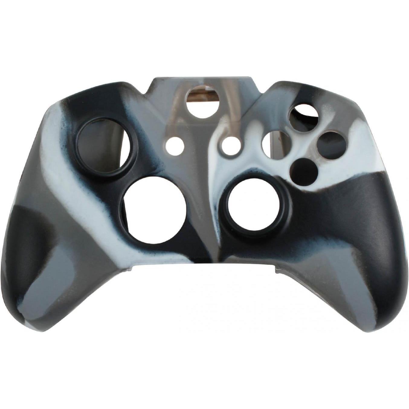 Piranha Camo Skin (Xbox One X, Xbox One S, Xbox Series S, Xbox Series X), Gaming Controller Zubehör, Schwarz