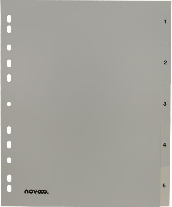 Actual product image Novooo Index PP grey A4+