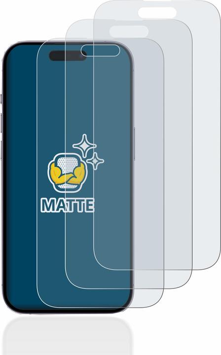 Actual product image BROTECT Anti-glare screen protector matt (6 pcs., Apple iPhone 14 Pro)