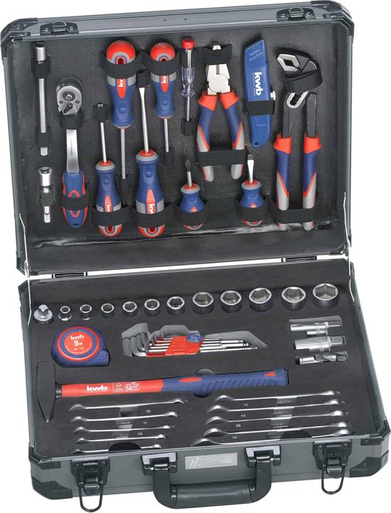 Produktbild kwb Werkzeugkoffer (51 Teile)