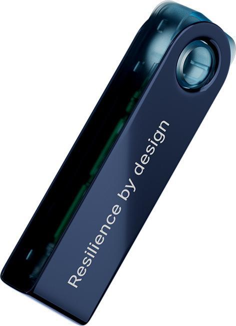 Productafbeelding Ledger Nano S Plus - Neptune Blue (Bitcoin, Ethereum Klassiek)