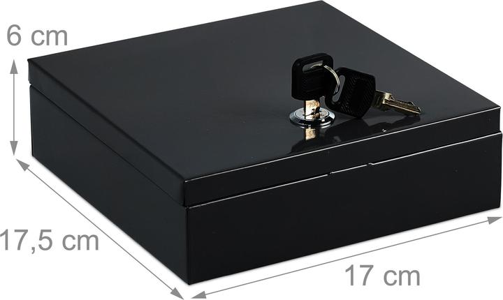 Actual product image Relaxdays Cash tin