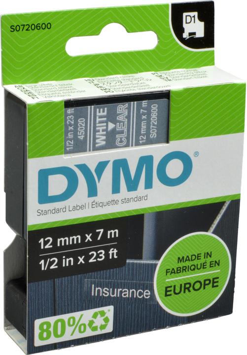 Productafbeelding Dymo S0720600 Standaard riem (1.20 cm, Transparant)
