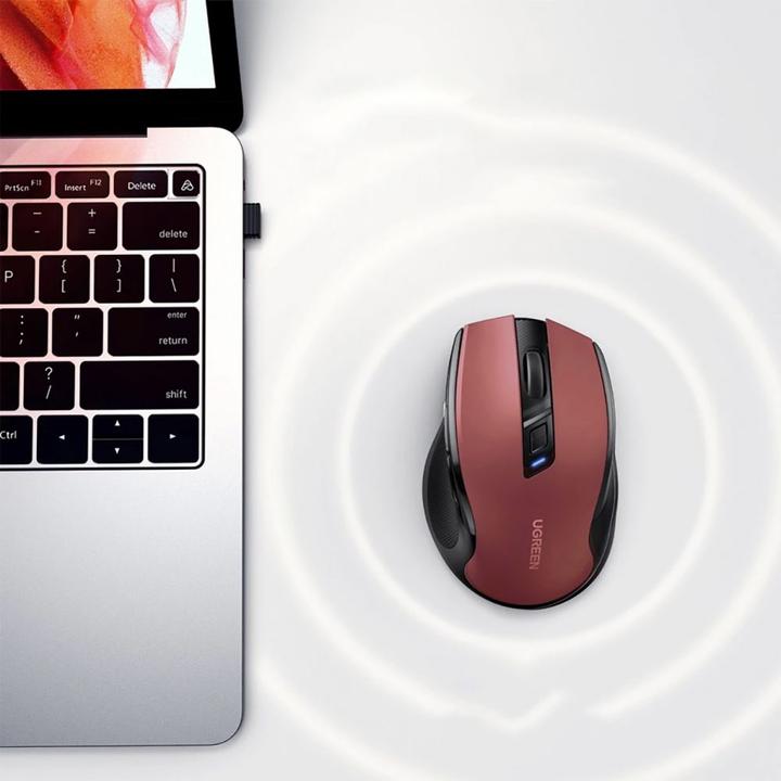 Produktbild Ugreen Mouse Wireless MU006 Red 15065 (Kabellos)